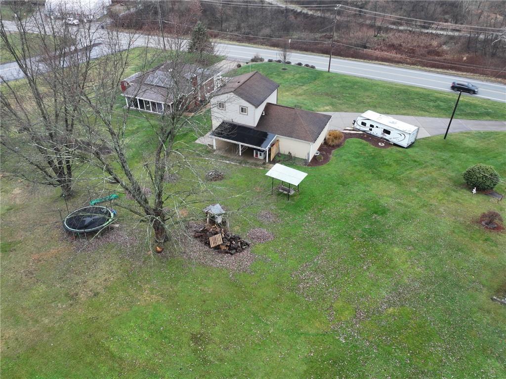 9424 Saltsburg Road Pittsburgh, PA 15239 - Photo 26 of 29 Aerial view showing the large yard