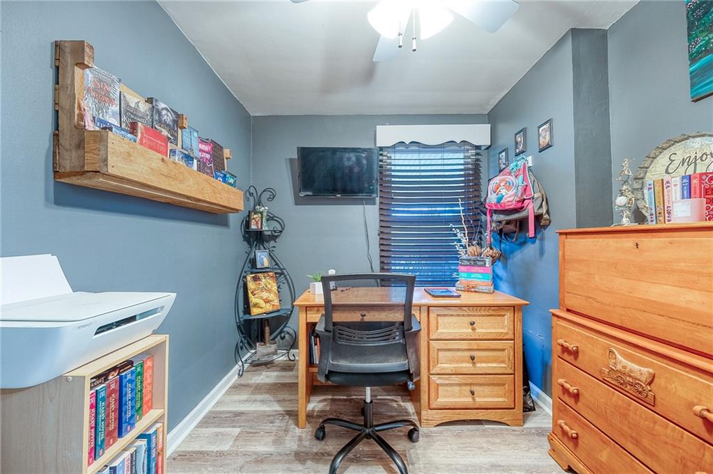 9424 Saltsburg Road Pittsburgh, PA 15239 - Photo 9 of 29 Connected to the Primary Suite on the first floor, there is an additional room currently being used as office space but provides additional space for whatever you'd like!
