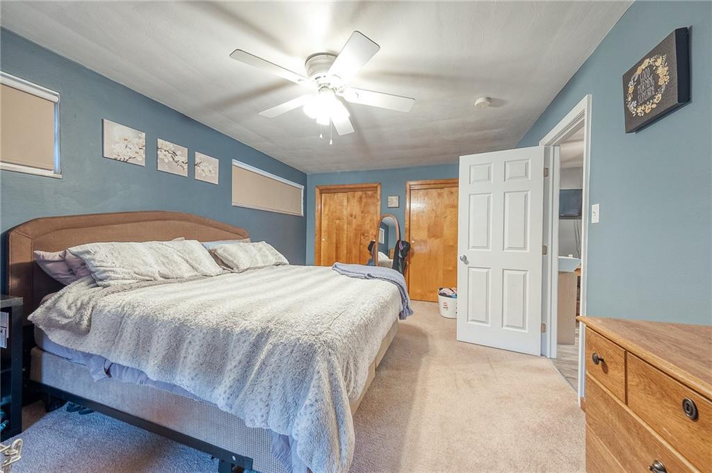 9424 Saltsburg Road Pittsburgh, PA 15239 - Photo 10 of 29 1st floor primary bedroom with large closet