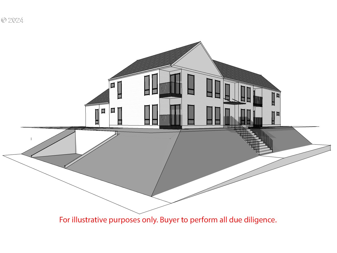 4th Street Astoria, OR 97103 - Photo 4 of 16 a black and white photo of a house