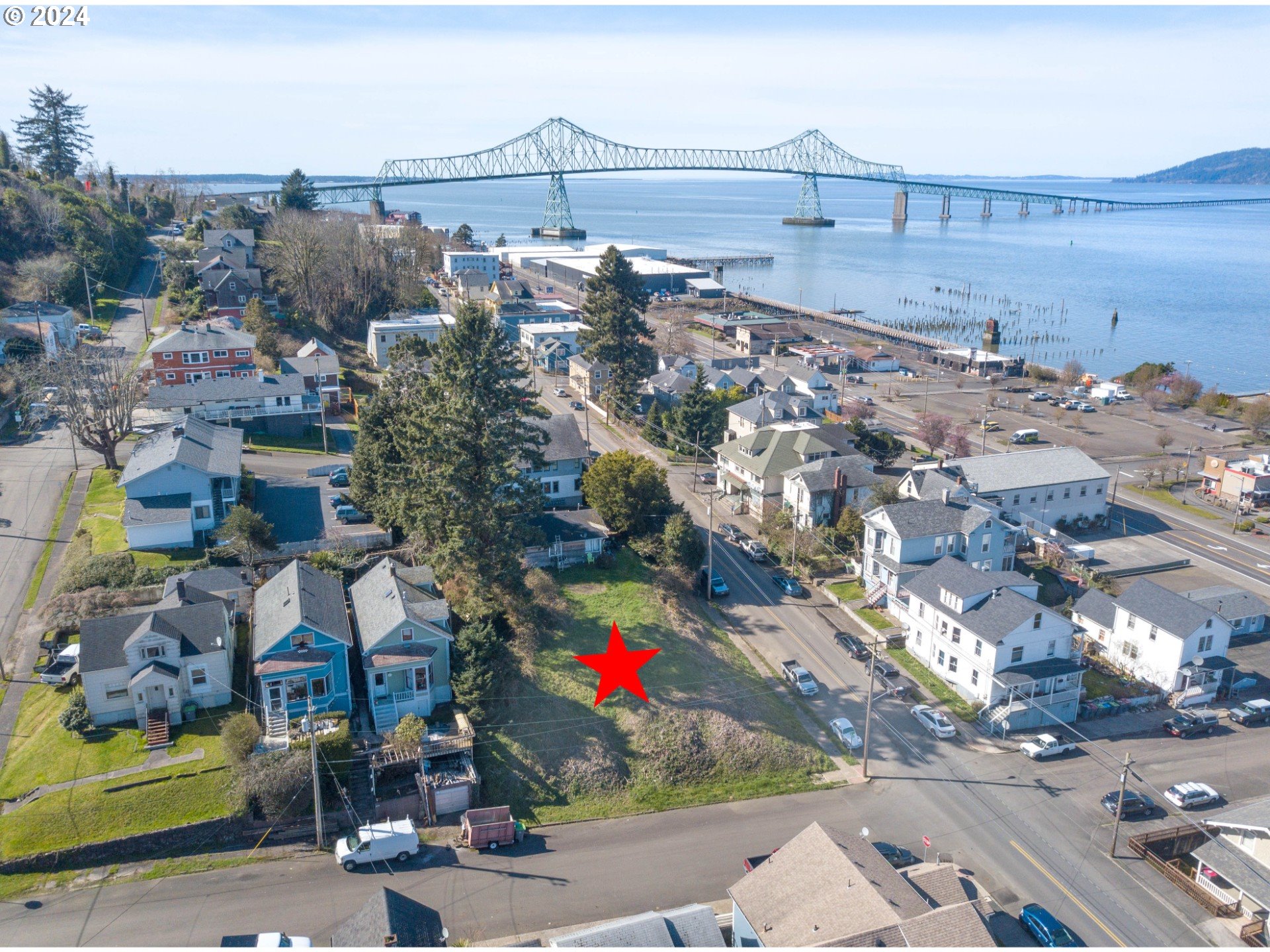 4th Street Astoria, OR 97103 - Photo 7 of 16 an aerial view of multiple house