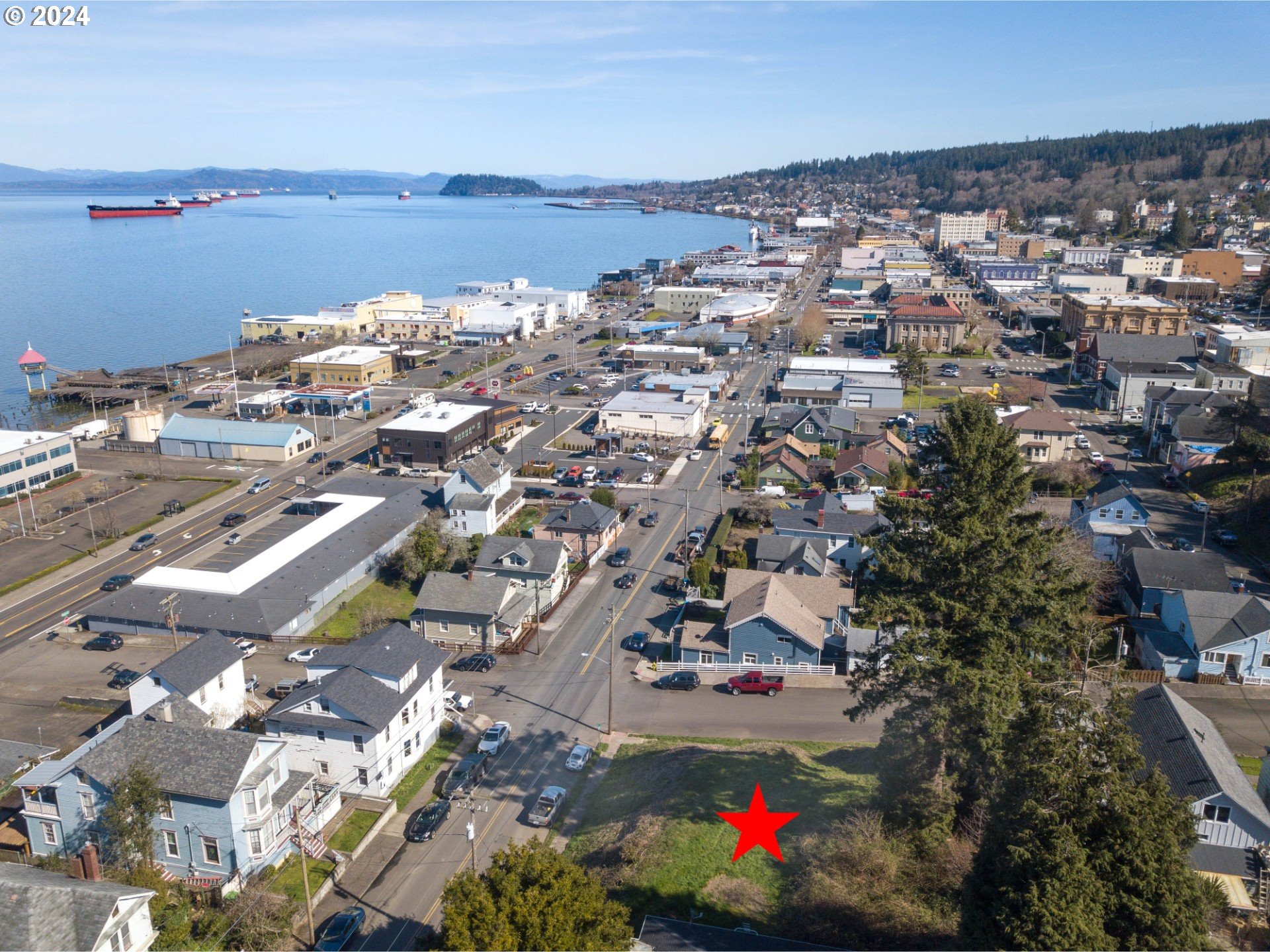 4th Street Astoria, OR 97103 - Photo 9 of 16 an aerial view of a city