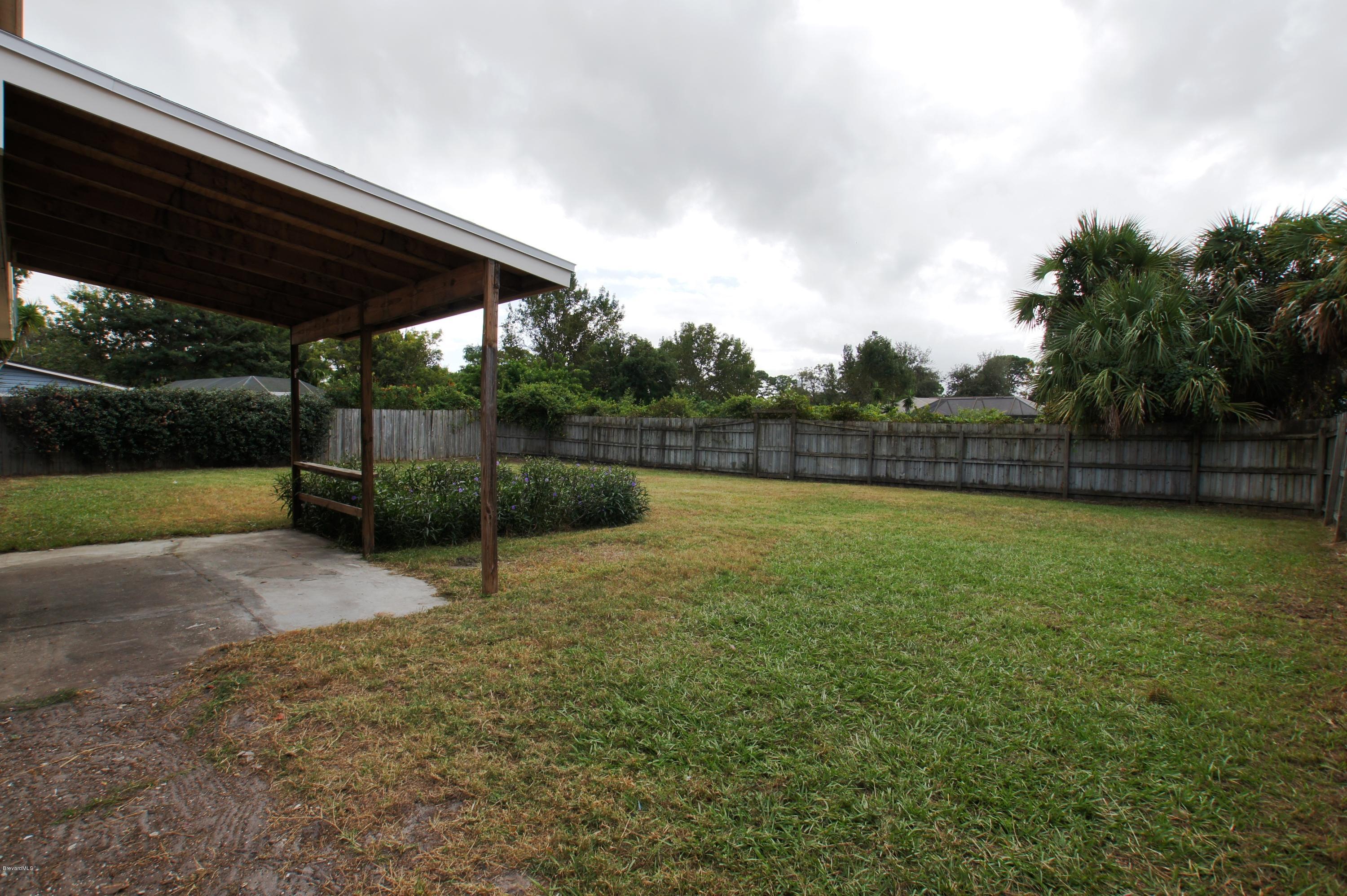 6337 Hudson Road Cocoa, FL 32927 - Photo 5 of 18 Back Yard