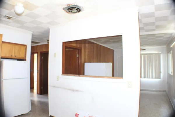 a view of front door