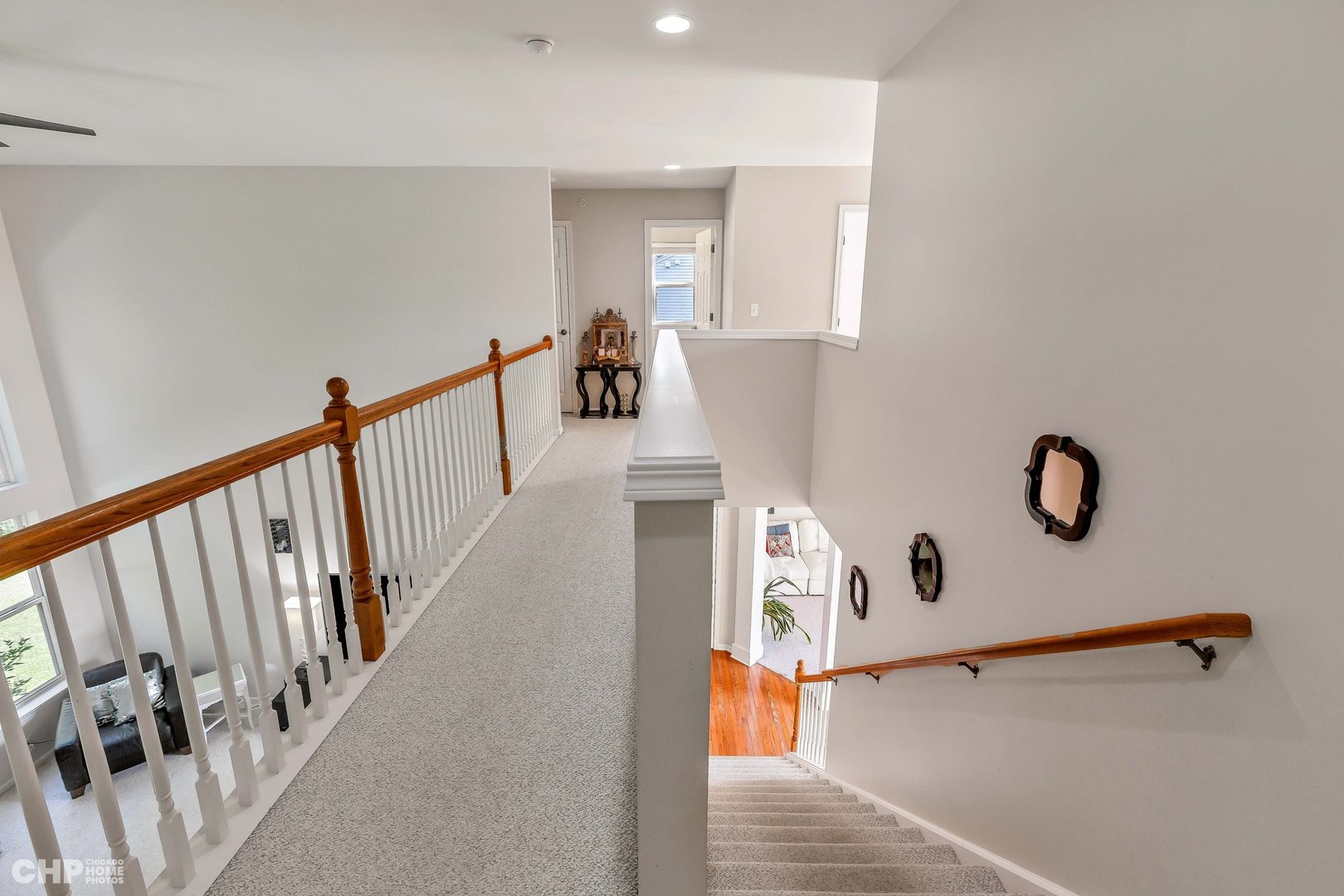 917 Blue Ridge Drive Streamwood, IL 60107 - Photo 17 of 46 a view of a hallway with staircase