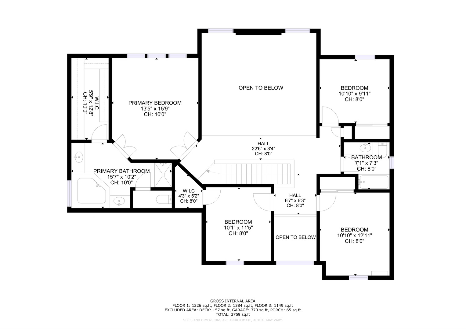 917 Blue Ridge Drive Streamwood, IL 60107 - Photo 46 of 46 a picture of a floor plan