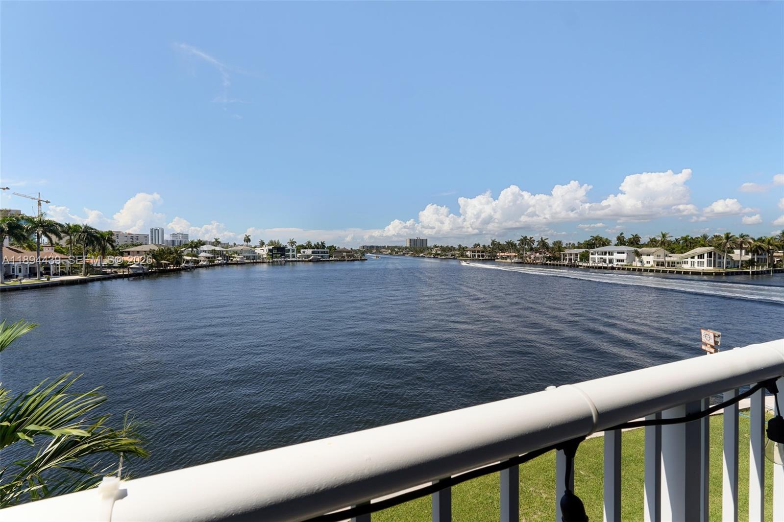1201 South Riverside Drive, Unit 301 Pompano Beach, FL 33062 - Photo 15 of 24 Breathtaking Views down the Intracoastal