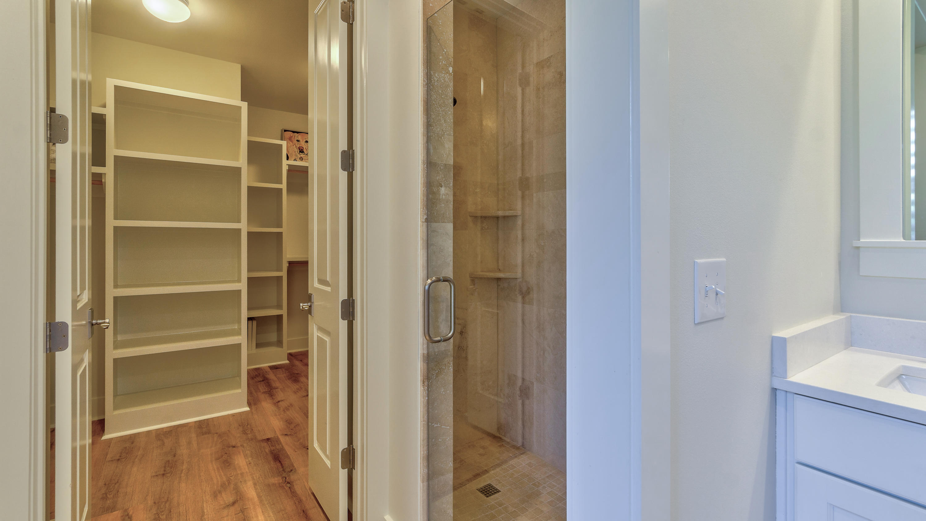 425 Medley Street Watersound, FL 32461 - Photo 12 of 29 a view of a bathroom with a shower and a sink