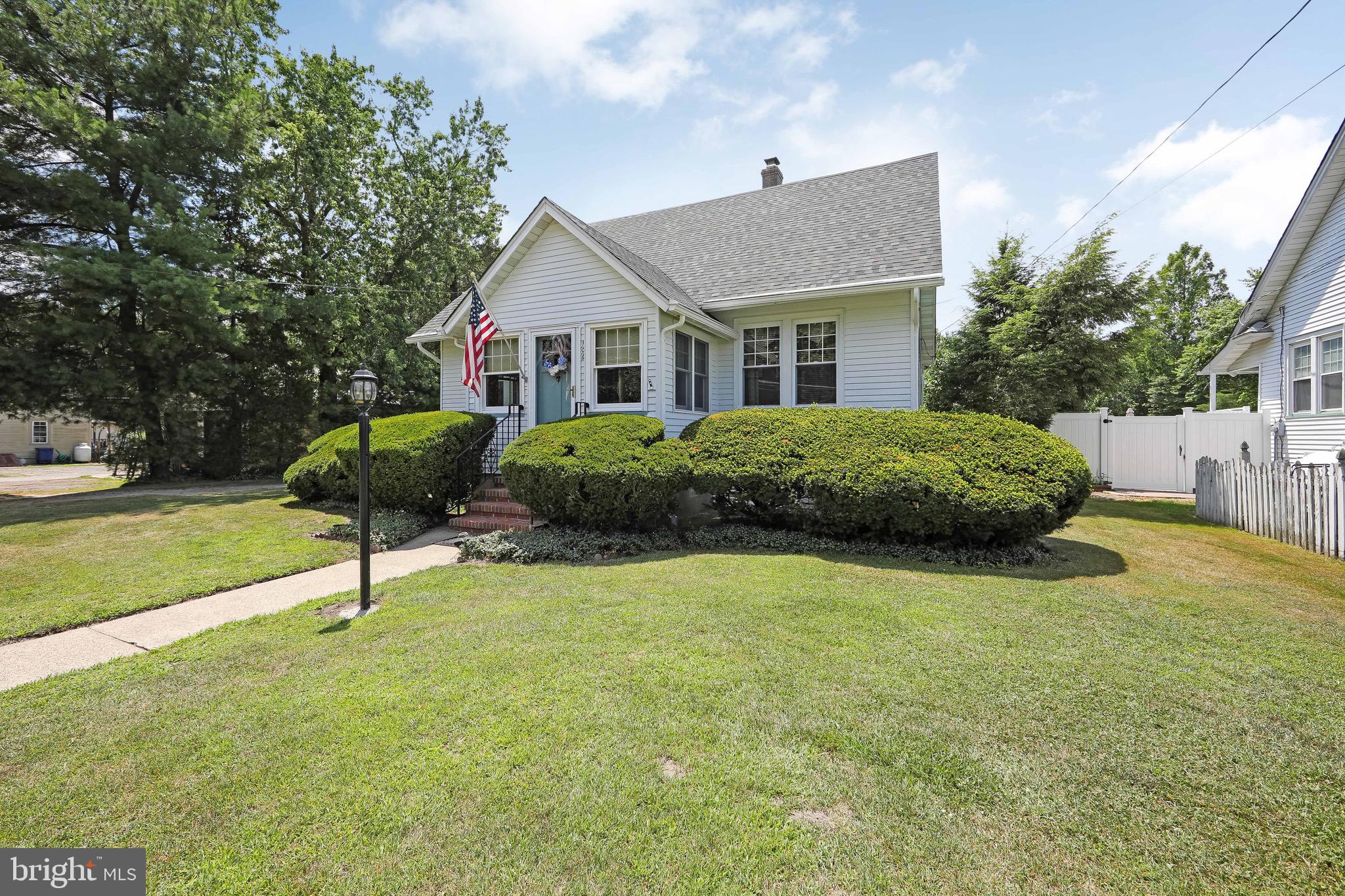 106 4 Mile Road Pemberton, NJ 08068 - Photo 1 of 42 a front view of a house with a yard