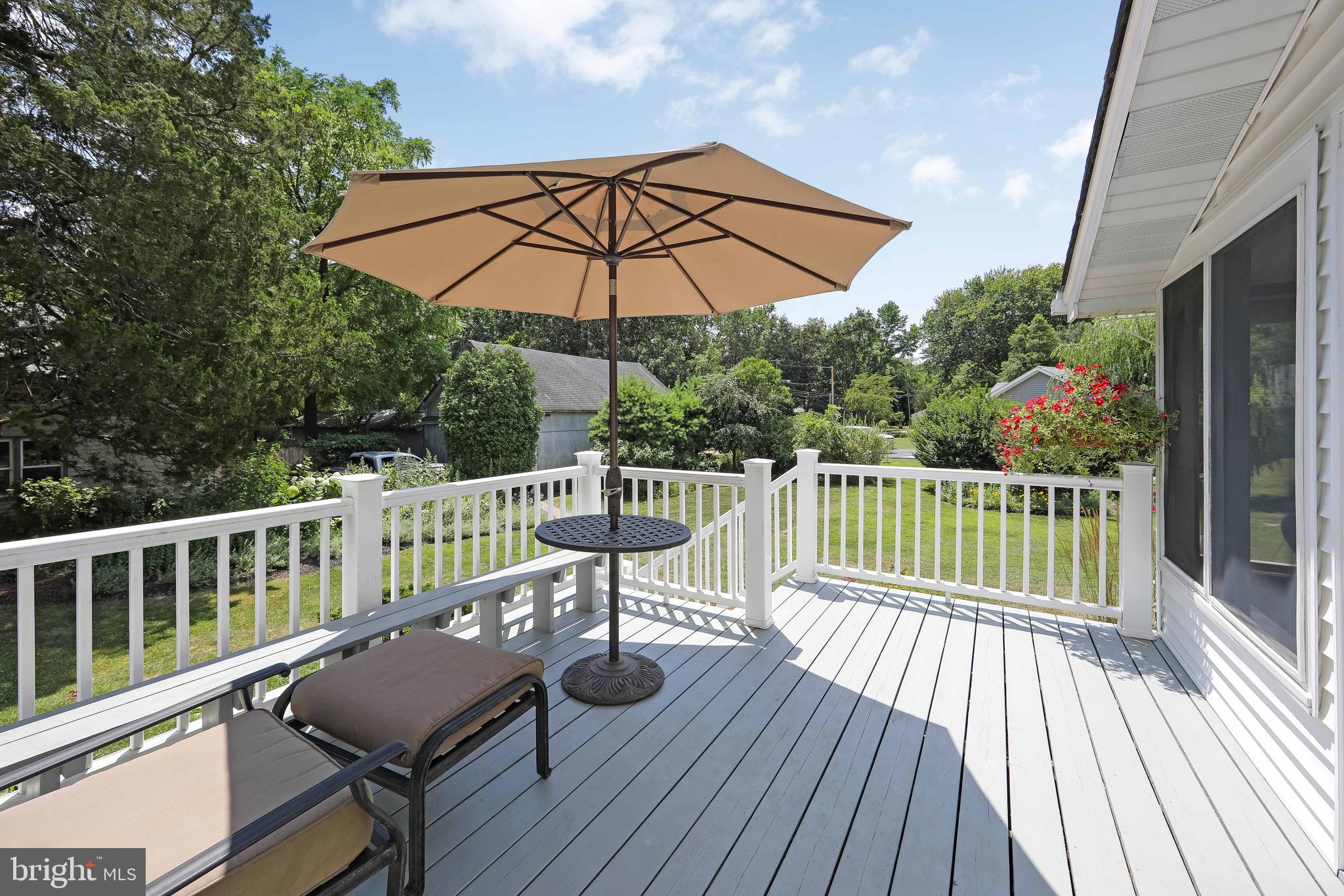 106 4 Mile Road Pemberton, NJ 08068 - Photo 36 of 42 a view of a deck with furniture