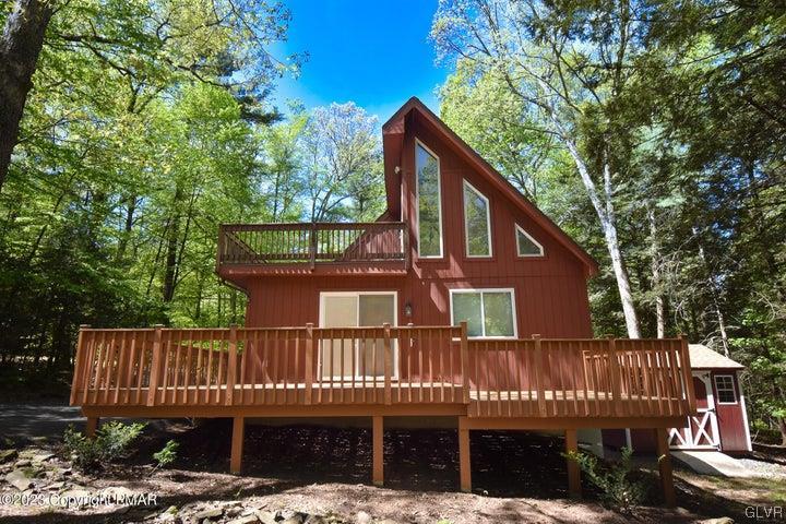 1239 Glenbrook Road Bartonsville, PA 18321 - Photo 1 of 32 a view of a house with a balcony