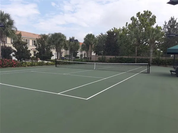 a view of a house with a swimming pool