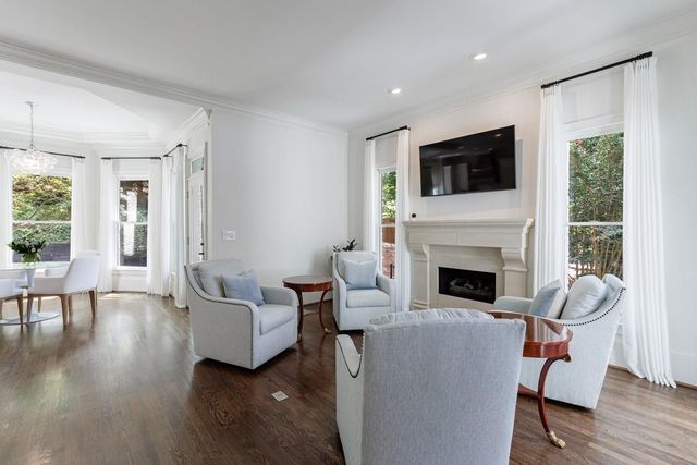 a view of a workspace with furniture