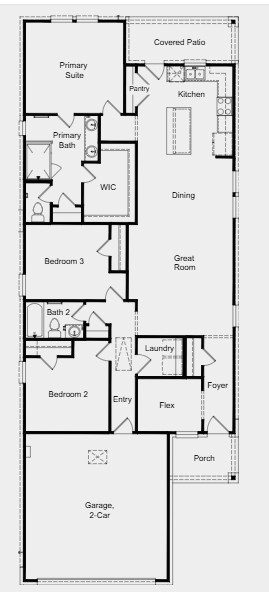 26819 Celestial Cypress Road Hockley, TX 77447 - Photo 43 of 43 Floorplan