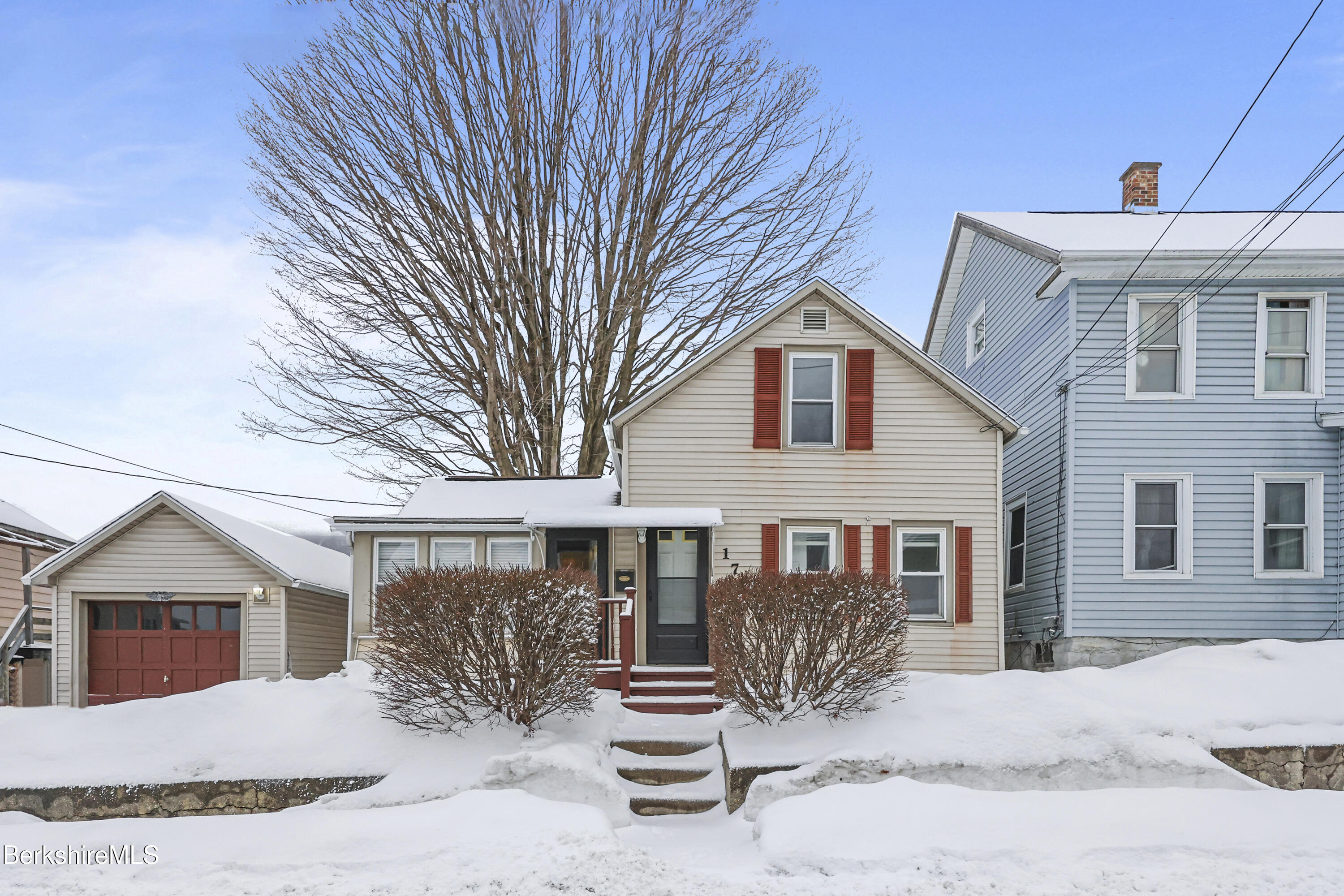 176 North Summer Street Adams, MA 01220 - Photo 2 of 31 a view of a house with a yard and wooden fence