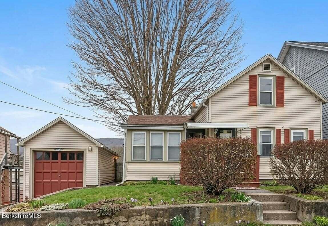 176 North Summer Street Adams, MA 01220 - Photo 31 of 31 a front view of a house with garden