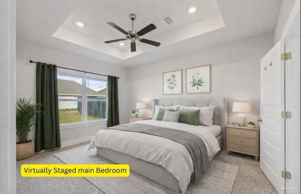 a spacious bathroom with a bathtub and a shower