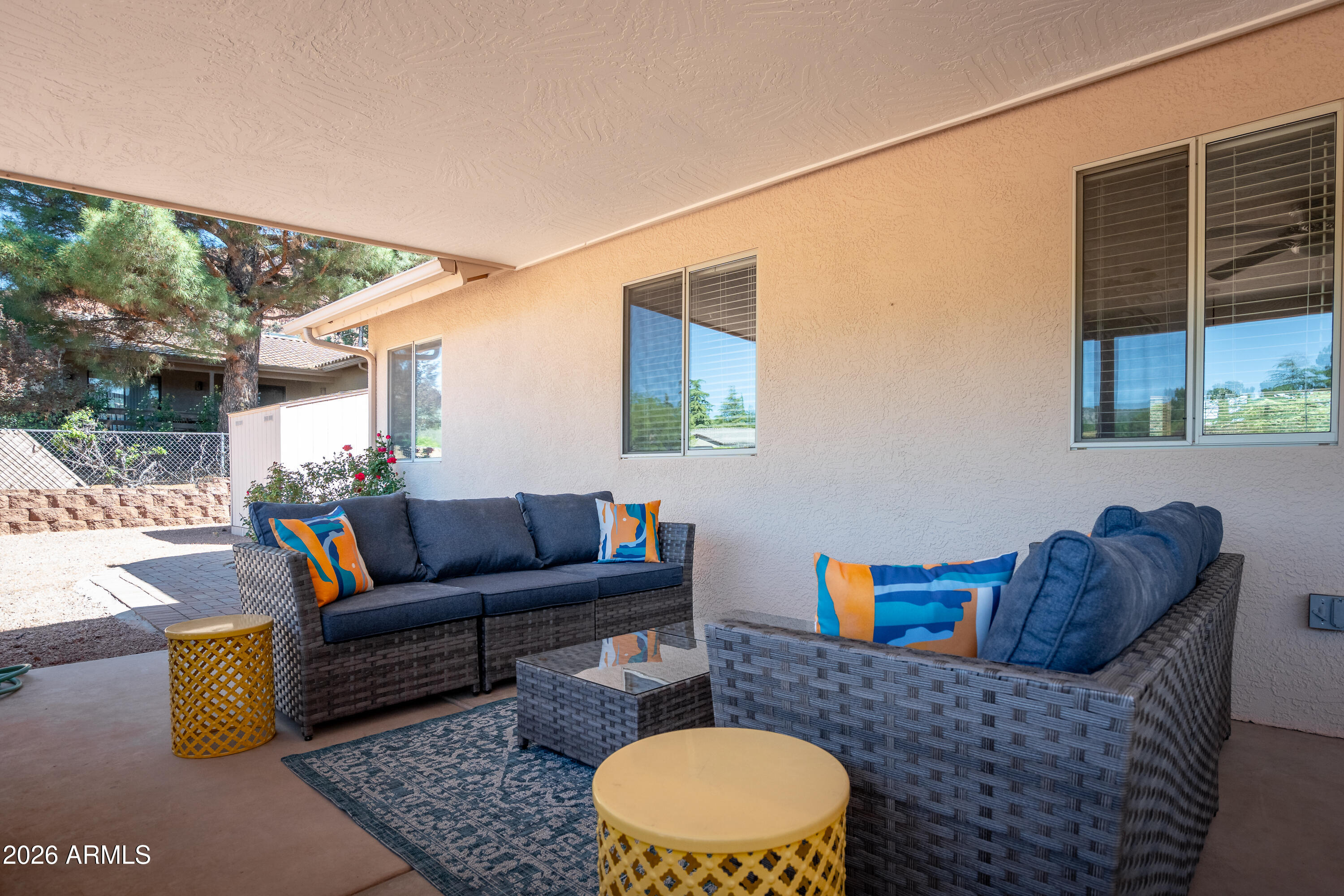 105 Redrock Road Sedona, AZ 86351 - Photo 23 of 35 Back Patio