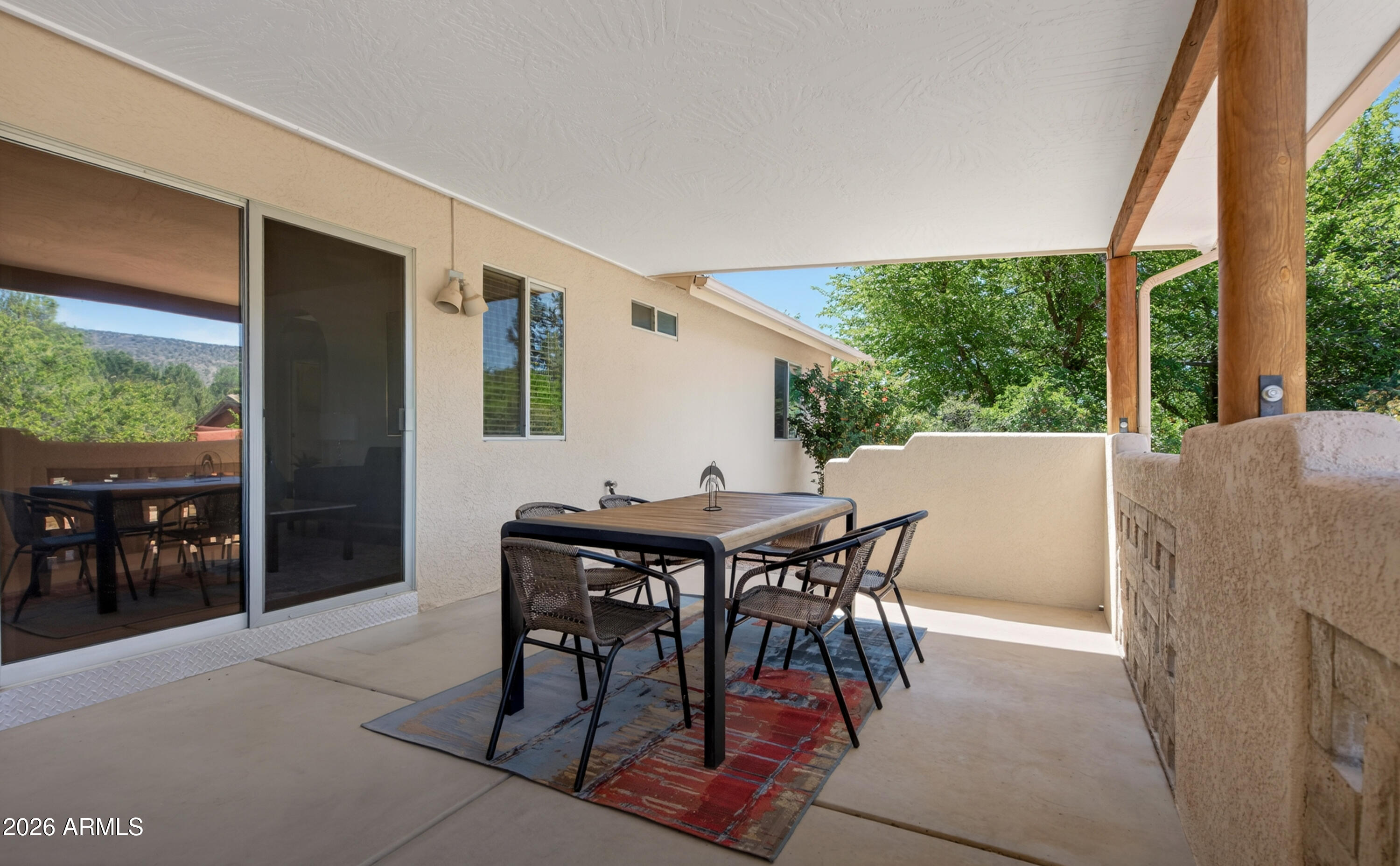 105 Redrock Road Sedona, AZ 86351 - Photo 25 of 35 Back Patio