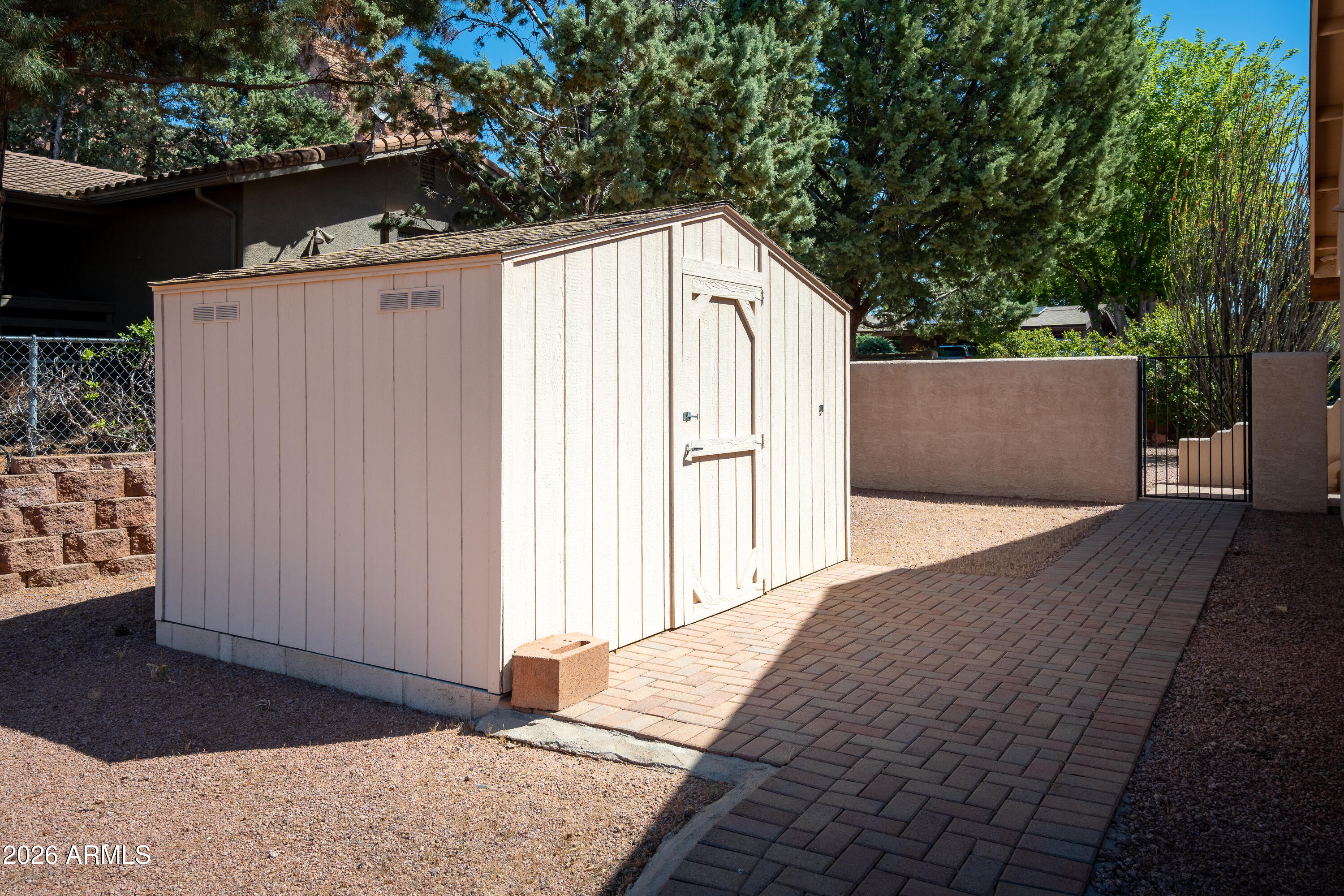 105 Redrock Road Sedona, AZ 86351 - Photo 28 of 35 Back Shed