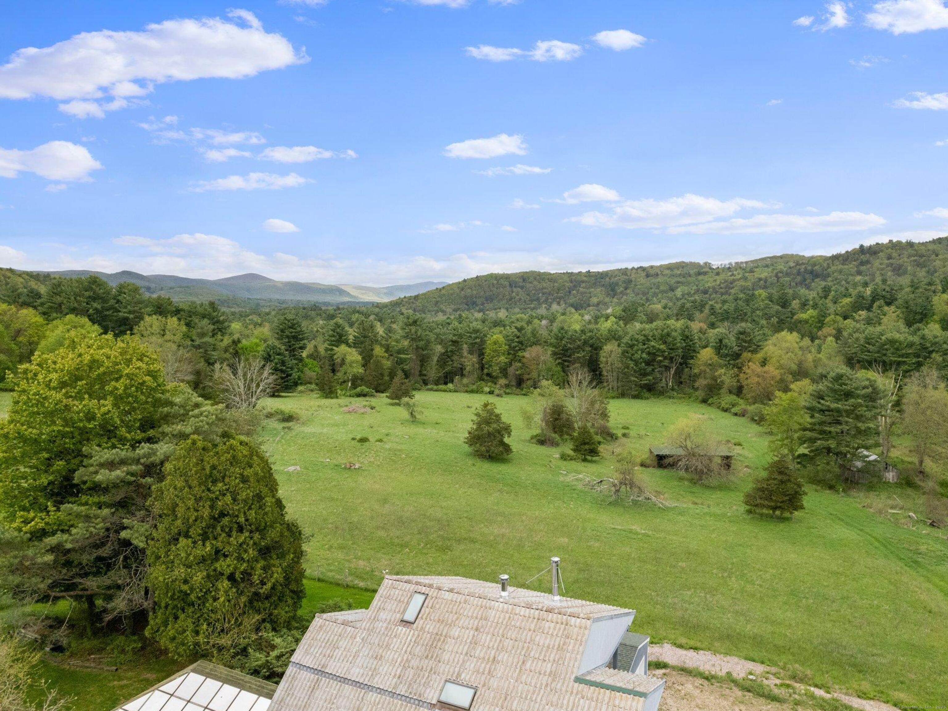282 Farnum Road Salisbury, CT 06039 - Photo 8 of 22 a view of a city with lush green forest