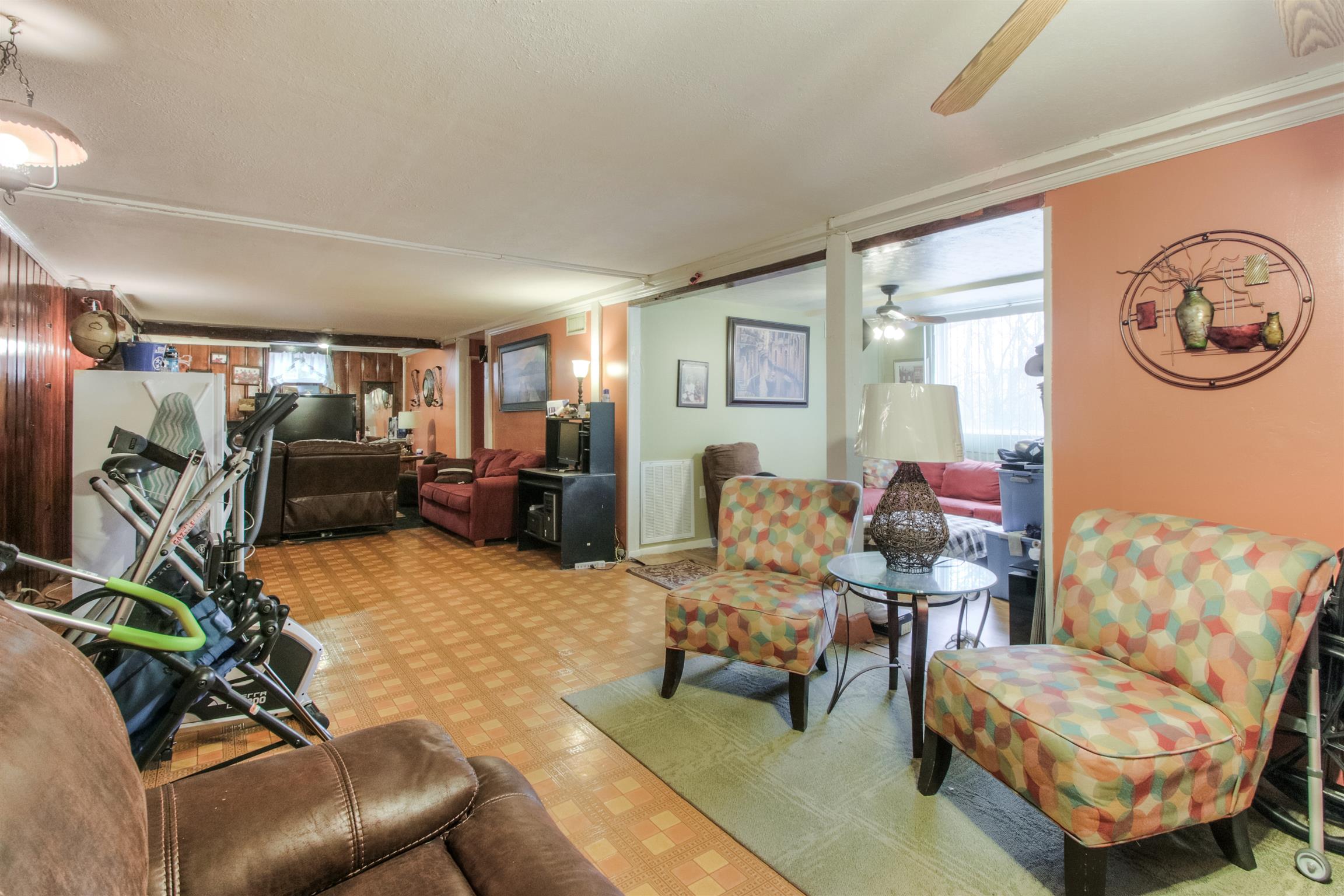 917 Mitchell Road Nashville, TN 37206 - Photo 17 of 19 a living room with furniture and a flat screen tv