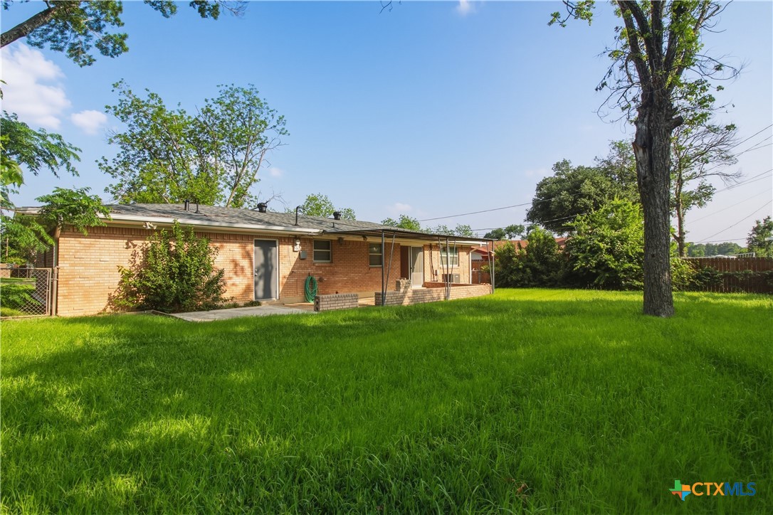 2410 Robin Road Temple, TX 76502 - Photo 22 of 22 BACK YARD WITH COVERED PATIO