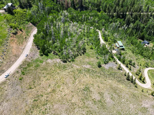 a view of a lake with a mountain in the background