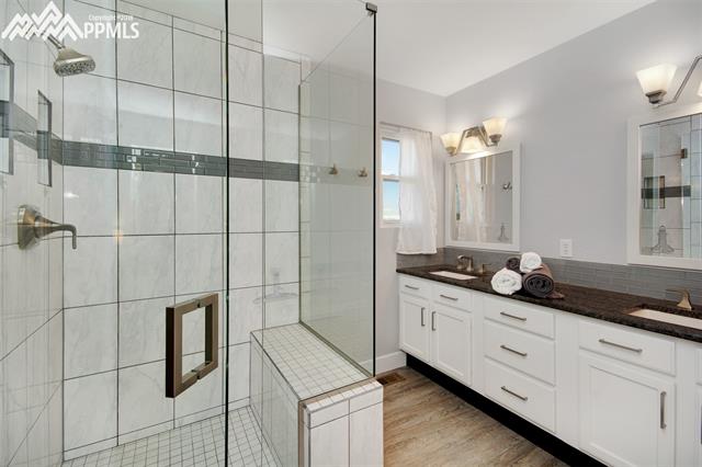 29850 Big Springs Road Calhan, CO 80808 - Photo 15 of 16 Beautiful, Spacious and Comfort. Three little words that best describe this 10' x 9', 5 piece master bath.