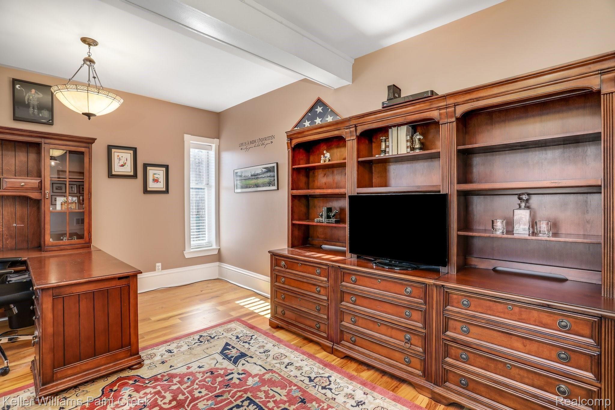 115 Michael Road Lapeer, MI 48446 - Photo 21 of 64 Plenty of Natural Light and calming views overlooking the property in this Home Office off the Main Entrance