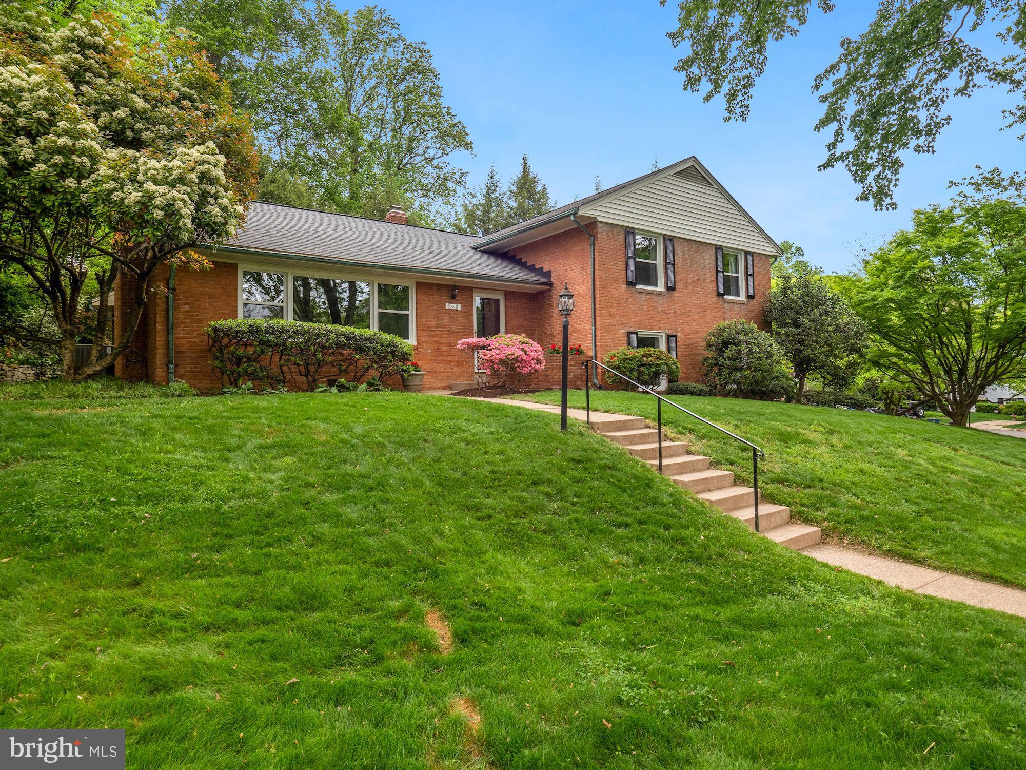 5601 Knollwood Road Bethesda, MD 20816 - Photo 1 of 27 House is set slightly above the street for privacy