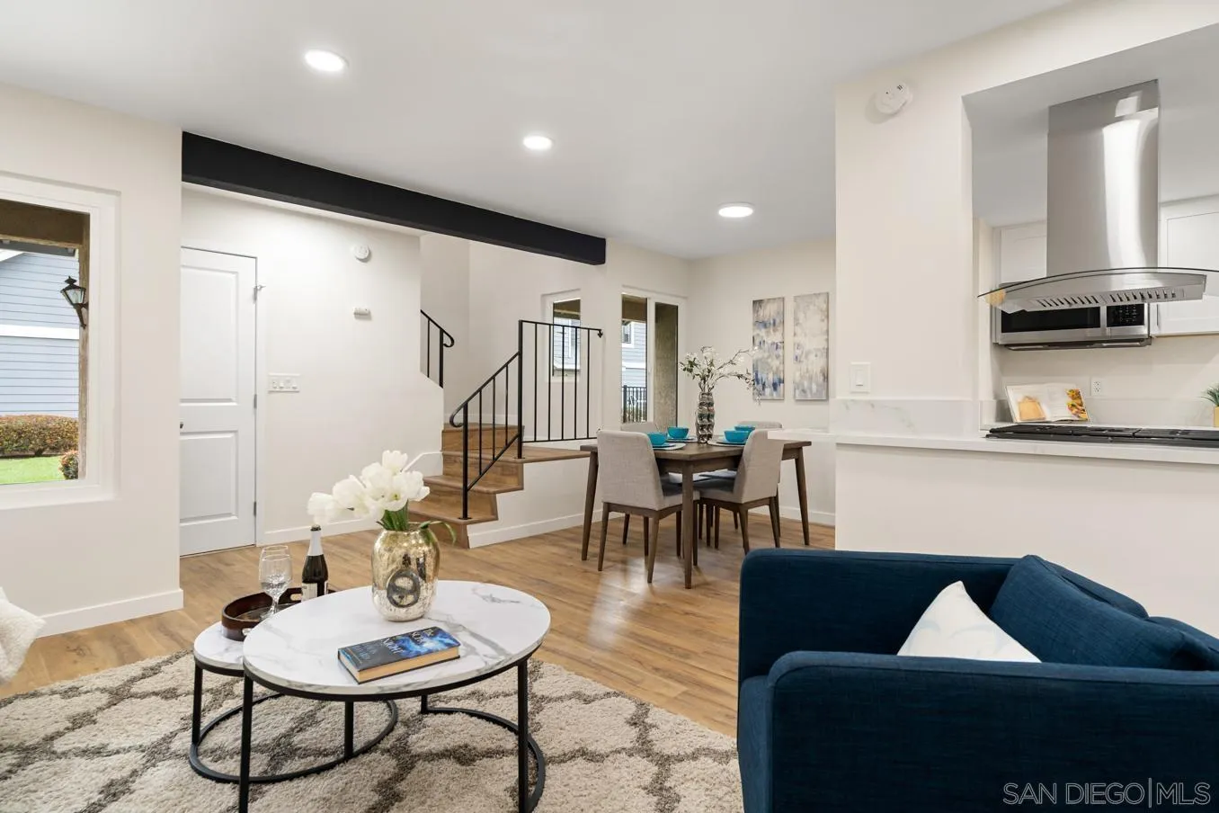 13221 Westmark Way, Unit 26 Poway, CA 92064 - Photo 9 of 42 a living room with furniture and wooden floor
