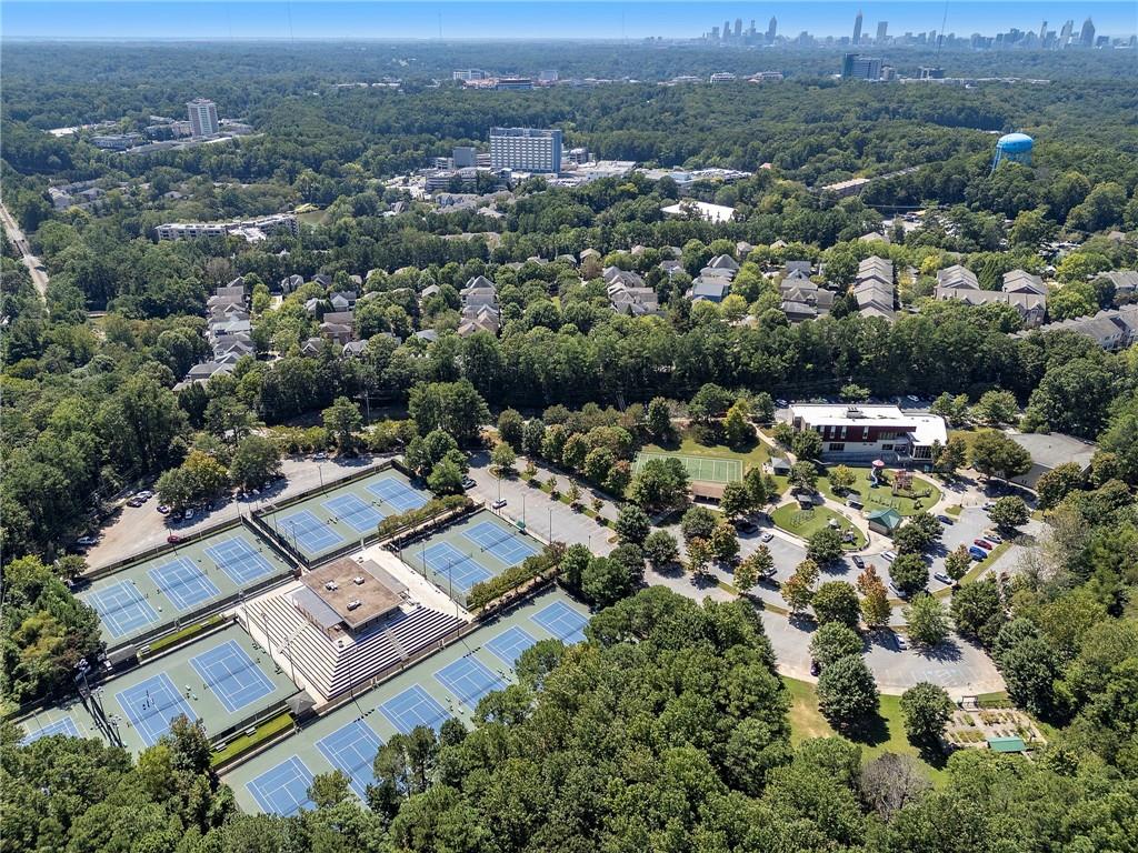 2059 Falls Park Way Decatur, GA 30033 - Photo 38 of 45 an aerial view of residential house with outdoor space