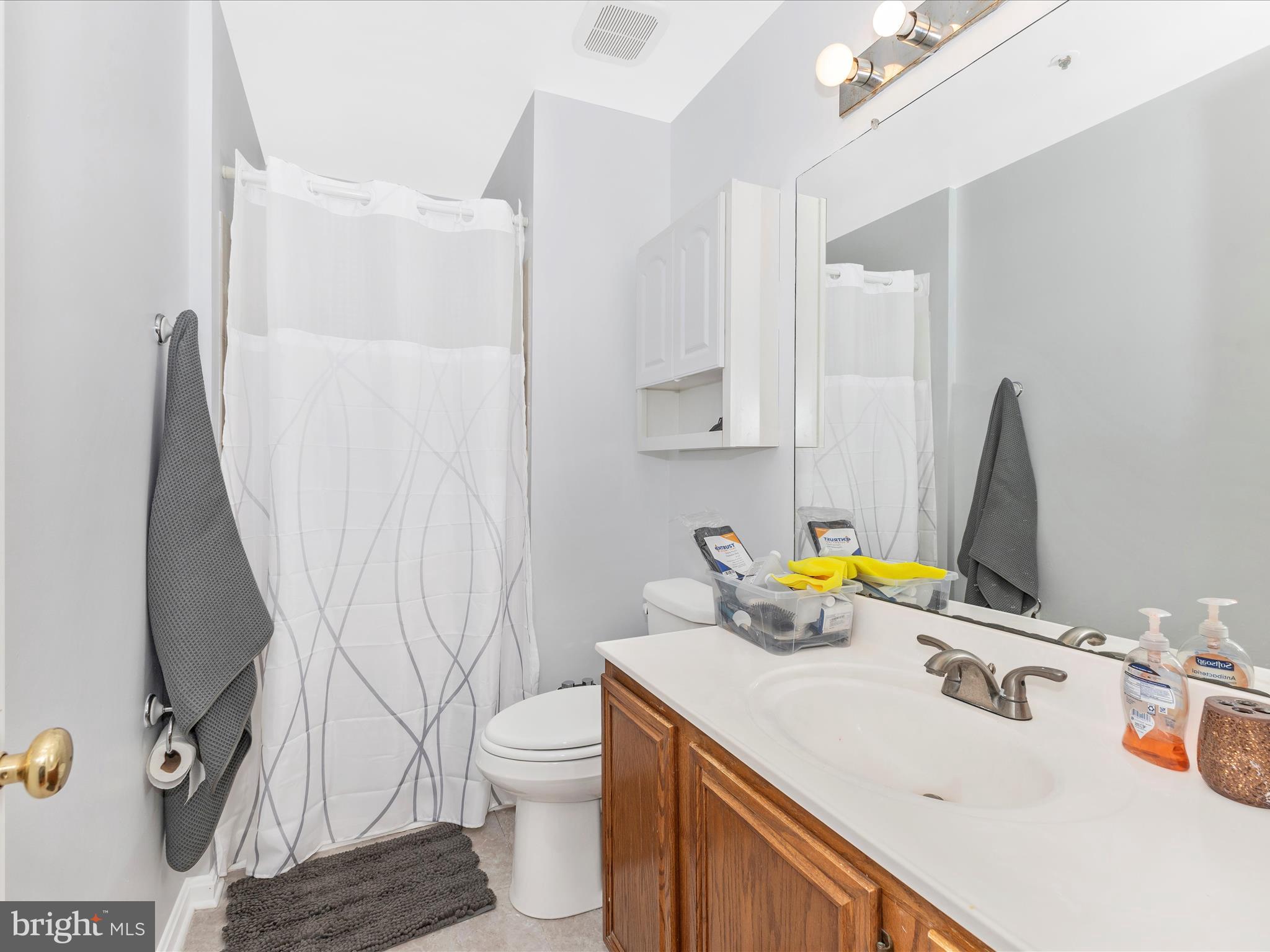 2544 Ambling Circle, Unit 31 Crofton, MD 21114 - Photo 31 of 52 a bathroom with a sink a toilet and a mirror