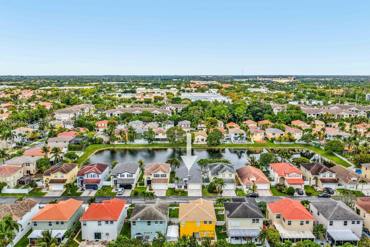 5861 South Sable Circle Margate, FL 33063 - Photo 44 of 56 an aerial view of a city