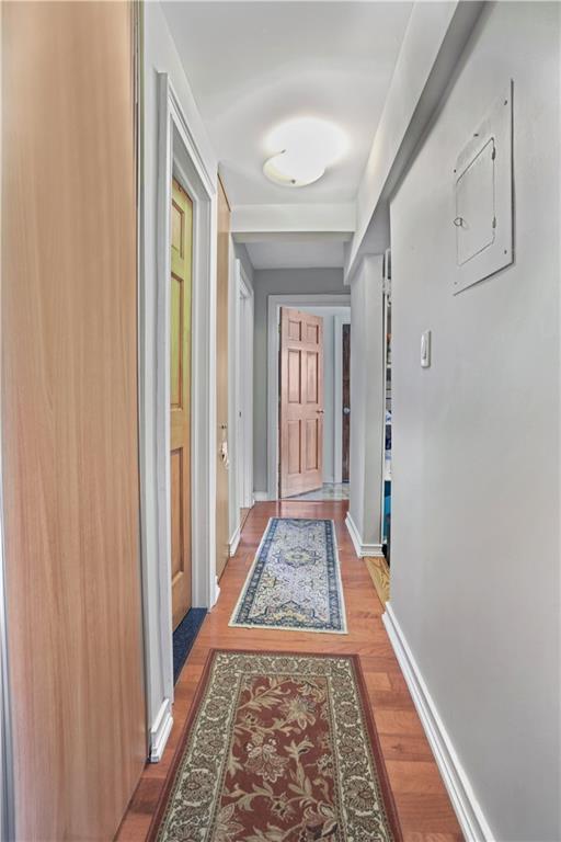 1075 Sheepshead Bay Road, Unit 2S Brooklyn, NY 11229 - Photo 9 of 30 a view of bedroom with wooden floor