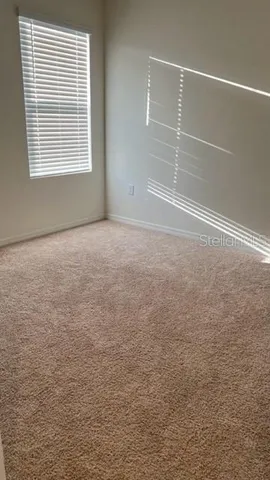 a view of a garden from a living room