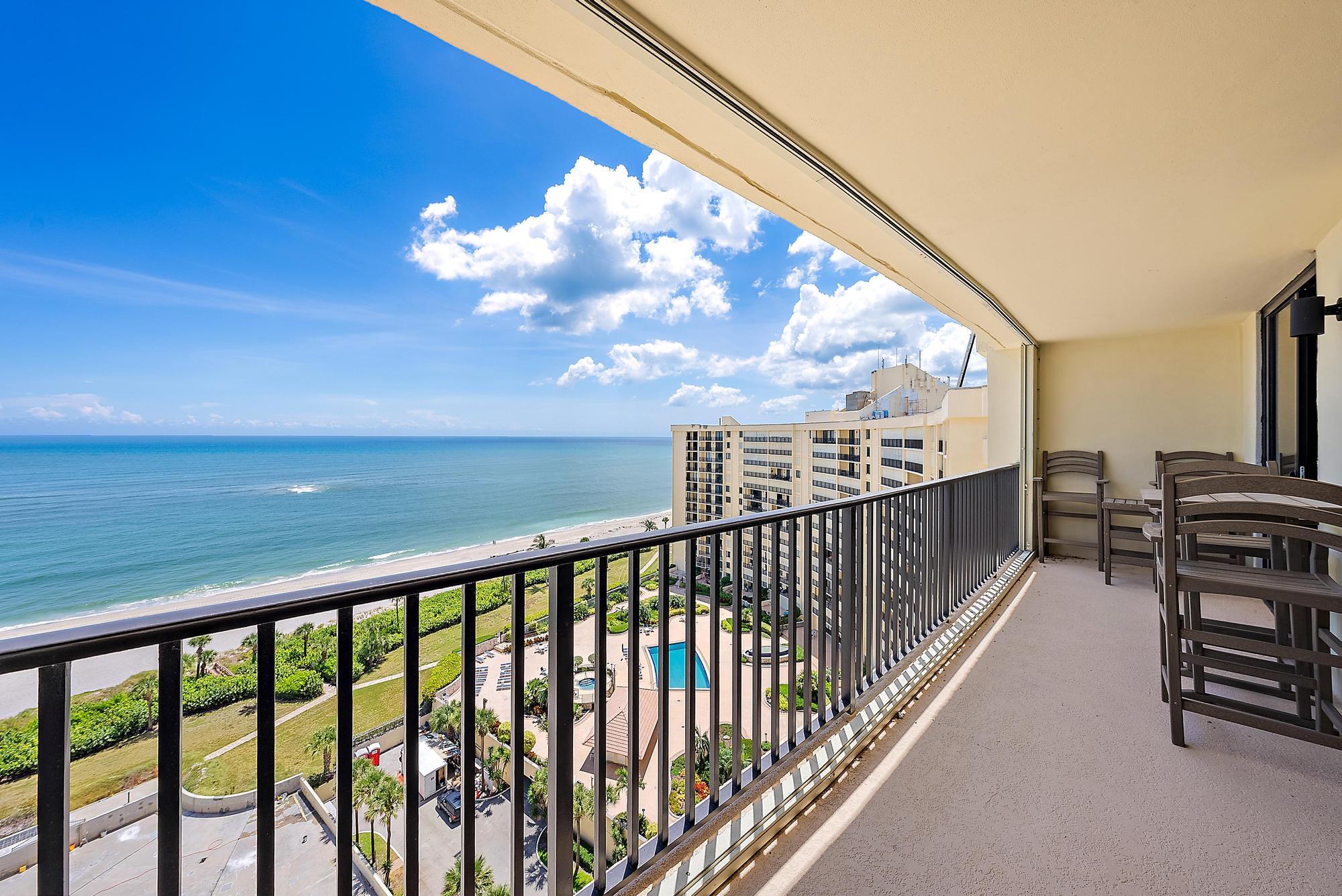 400 Ocean Trail Way, Unit 1409 Jupiter, FL 33477 - Photo 15 of 30 a view of balcony with furniture