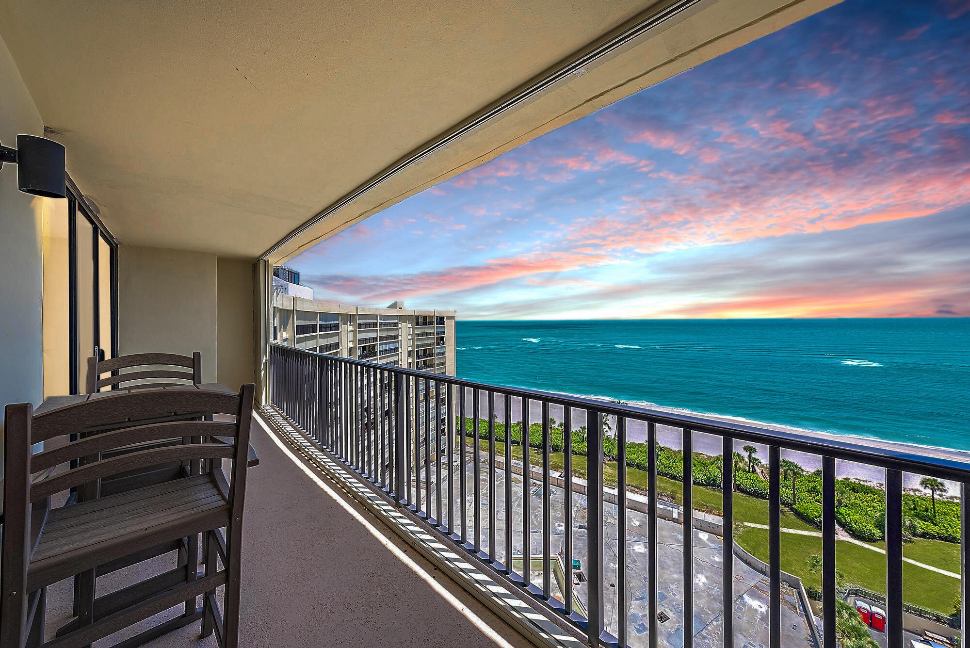 400 Ocean Trail Way, Unit 1409 Jupiter, FL 33477 - Photo 18 of 30 a view of balcony with furniture
