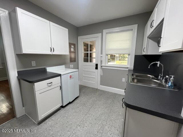 2144 Southampton Road Jacksonville, FL 32207 - Photo 6 of 27 a kitchen with a sink stove and cabinets