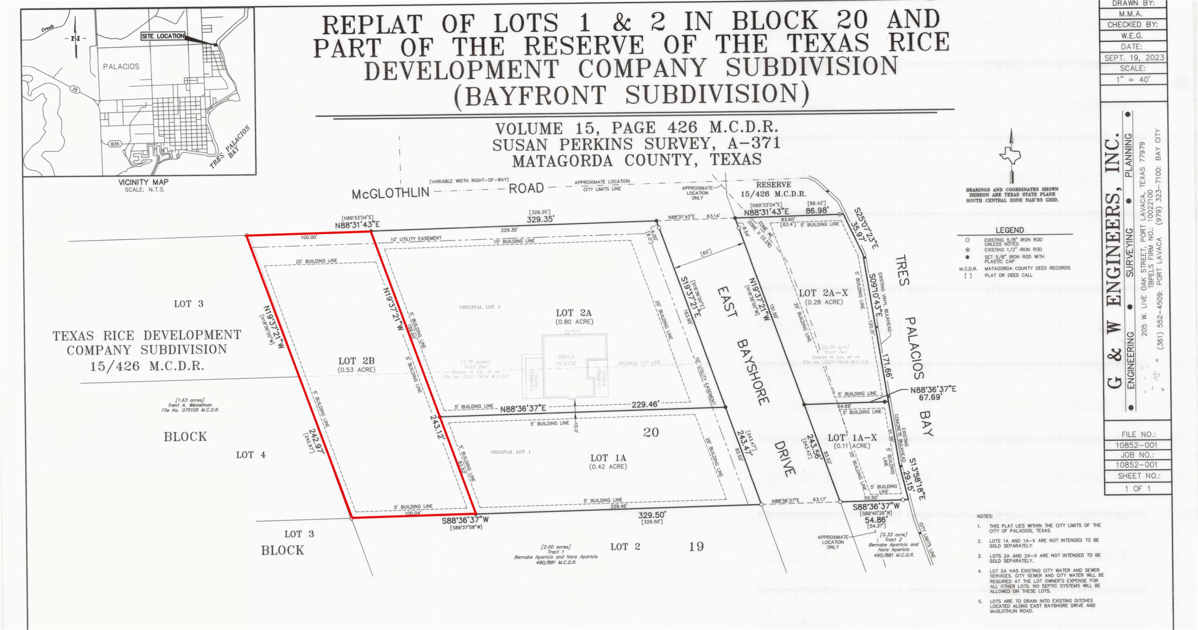 0 Mc Gothlin Palacios, TX 77465 - Photo 3 of 3