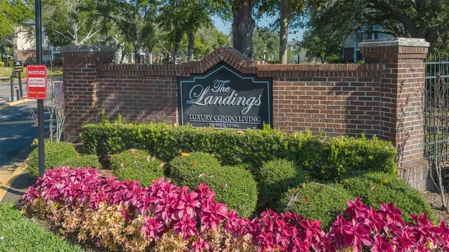 a view of sign board in the yard
