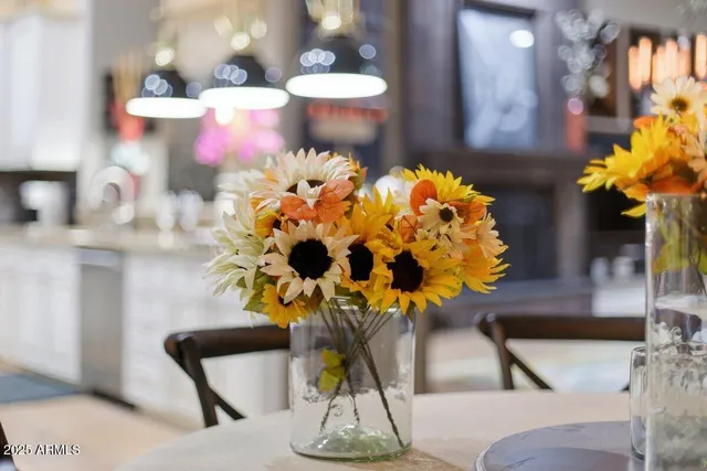 a view of a yard with an outdoor space