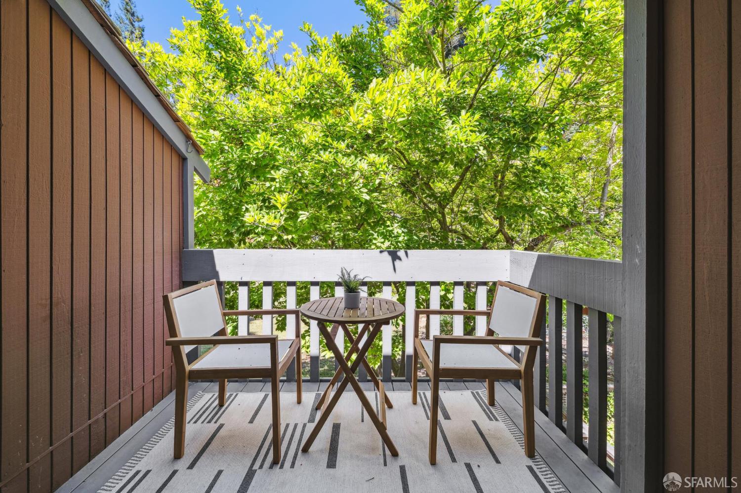 229 Cypress Point Drive Mountain View, CA 94043 - Photo 6 of 32 a view of a two chairs in the balcony