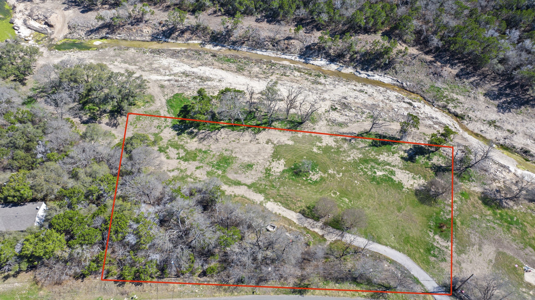 View of rural area featuring property parcel outlined