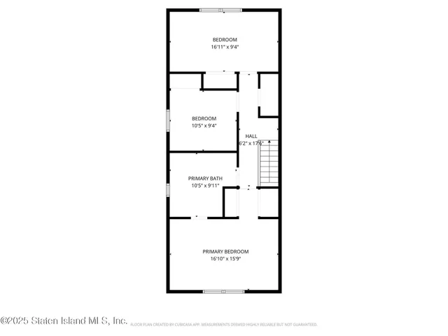 a picture of a bench in front of door