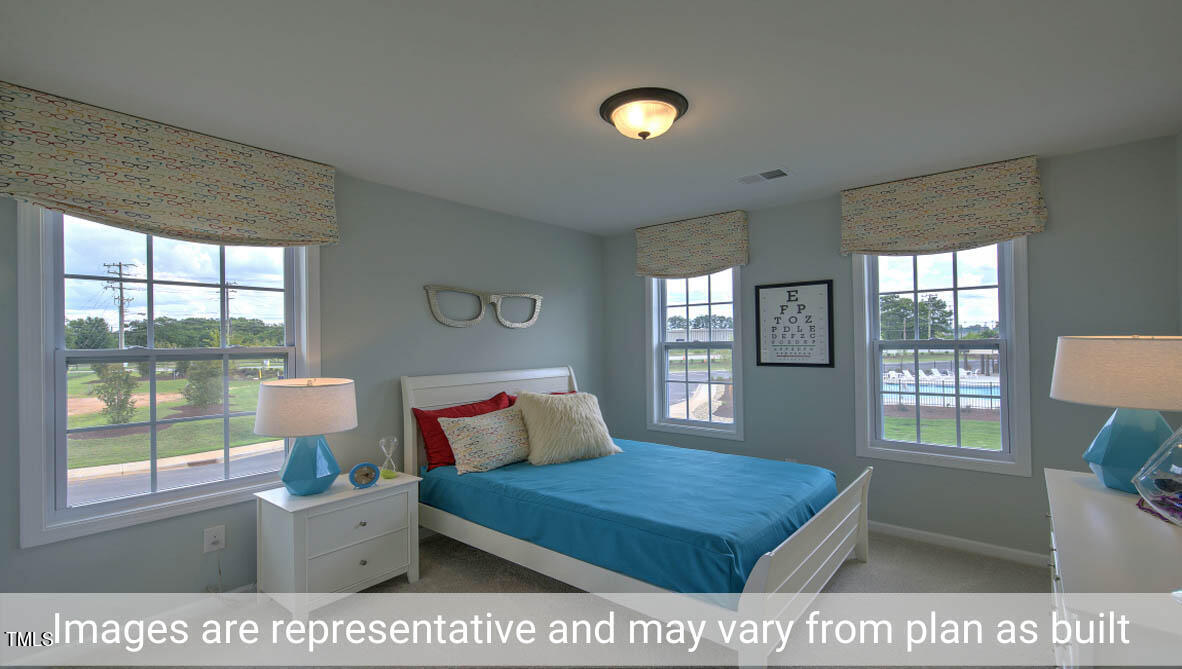 1857 Old Fields Boulevard Haw River, NC 27258 - Photo 29 of 53 a living room with furniture and a flat screen tv