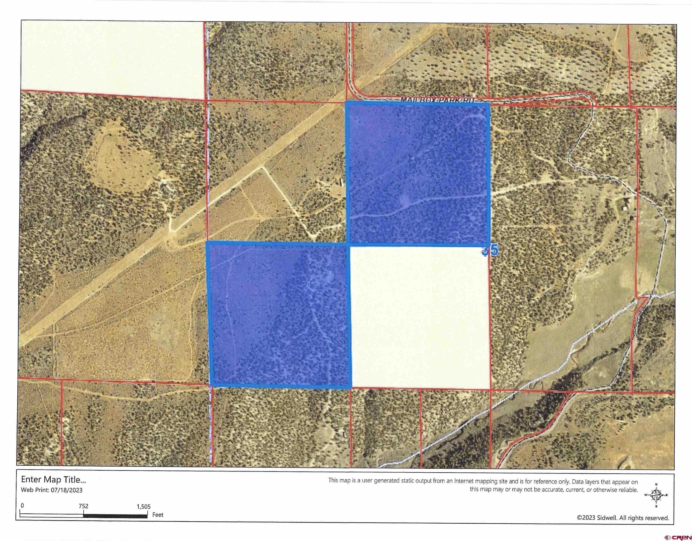 Tbd Mailbox Redvale, CO 81431 - Photo 2 of 5 a black and white photo of a