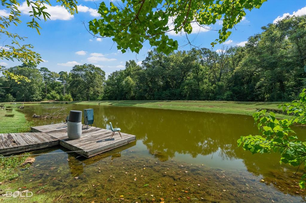1-acre stocked fishing pond