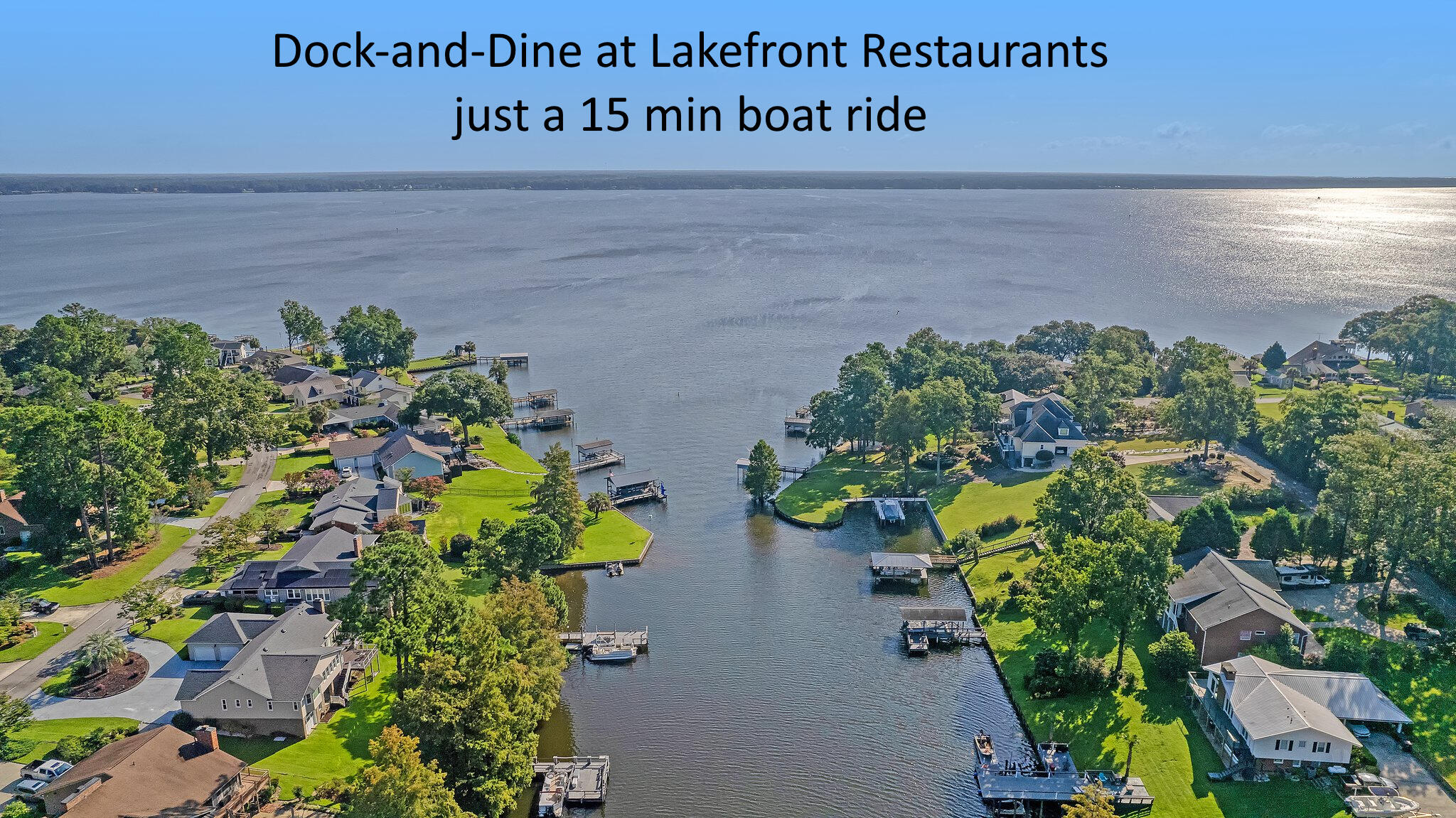 Charleston is just a boat ride away, too